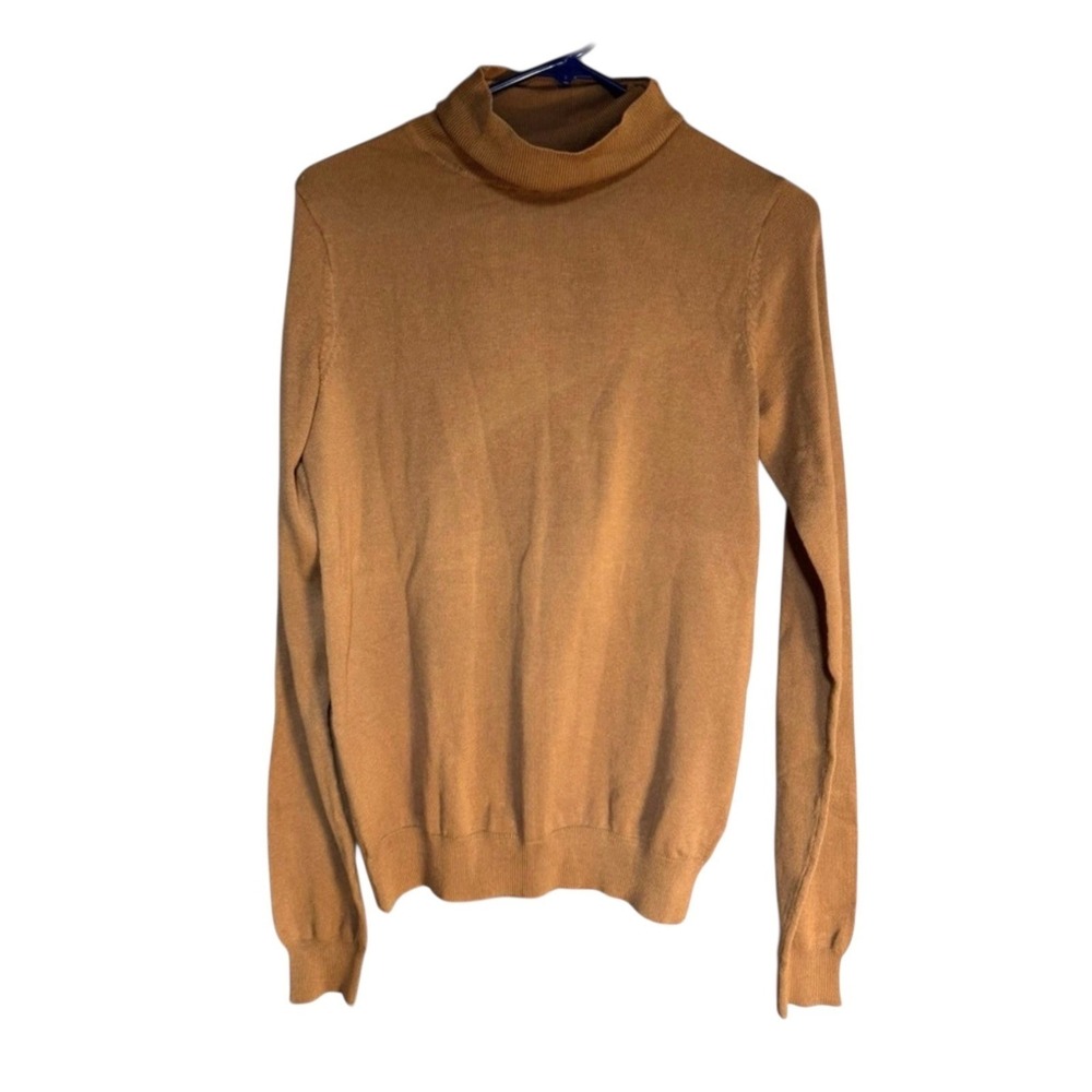 H&M Camel Turtleneck Sweater